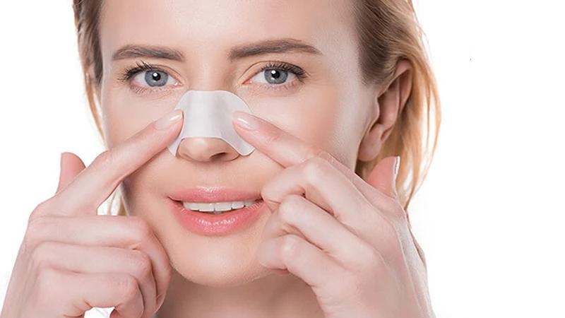 apply nose tape